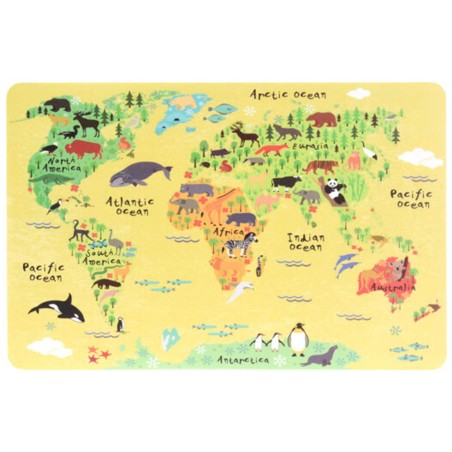 Mantel infantil mundo+diseños 43x28cm