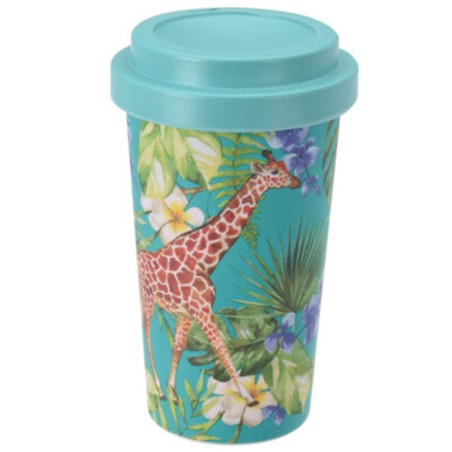 VASO CON TAPA - 400ML 4DISEÑOS