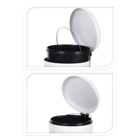 CUBO CON PEDAL 20L BLANCO