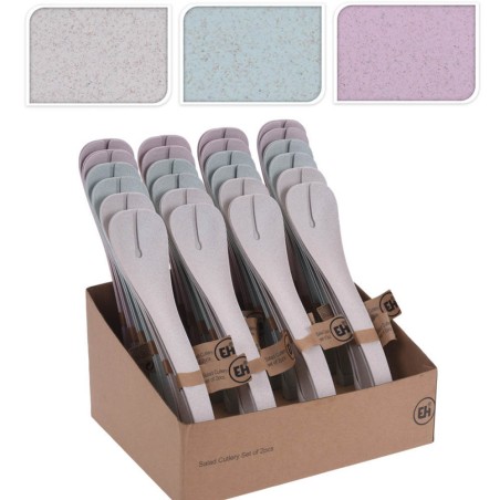 SET CUBIERTOS ENSALADA 