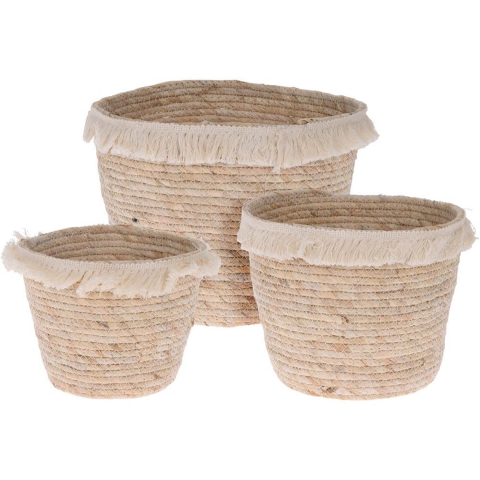 CESTO NATURAL FLECOS 19X19X14CM