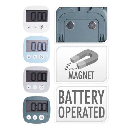 Temporizador digital magnetico