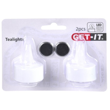 SET 2 VELAS LED 