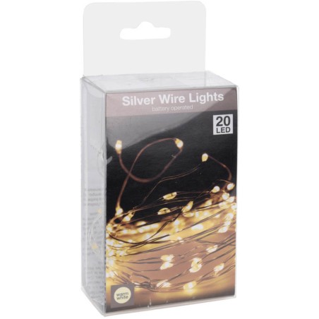 GUIRNALDA 20LED LUZ CALIDA