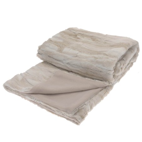 MANTA BLANCA 130X150CM 