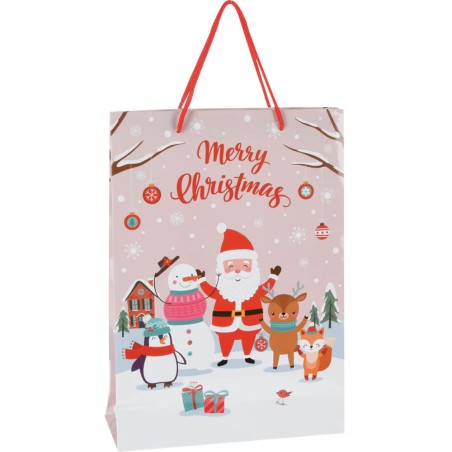 BOLSA REGALO NAVIDAD 33X41CM
