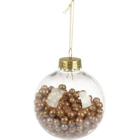 BOLA DE NAVIDAD 8CM 9 DISEÑOS