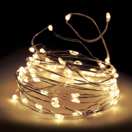 GUIRNALDA 40LED CALIDA 