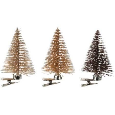 ARBOLITO CLIP 7CM NAVIDAD 