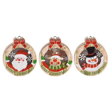 COLGANTE LED 9CM NAVIDAD