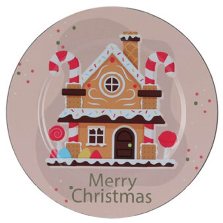 Plato Navidad 33cm - 3 diseños