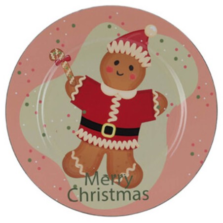 Plato Navidad 33cm - 3 diseños