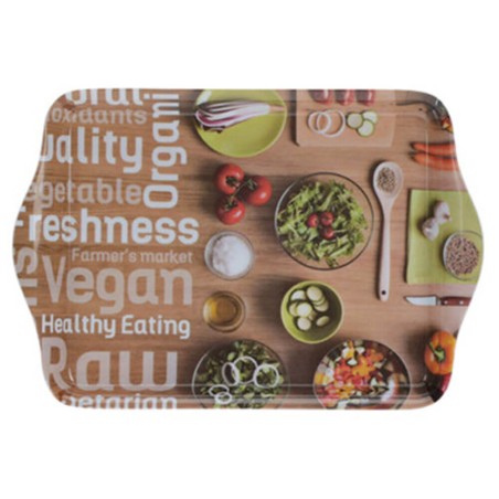 Bandeja cocina melamina 21X14cm