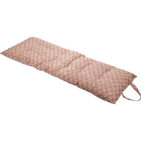 Cojín para banco terracota 120x40cm