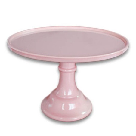 STAND PARA TARTA - MELAMINA ROSA
