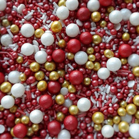 SPRINKLES ROSA/BLANCO/ORO 90GR