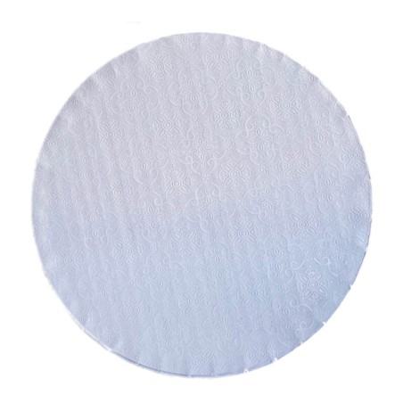 Base tarta blanca 25cm 12mm