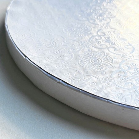 Base tarta blanca 30cm 12mm