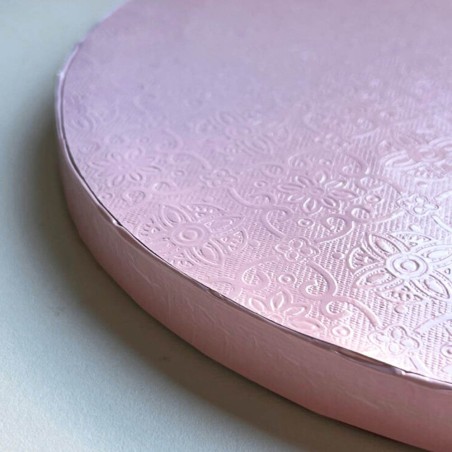 Base tarta rosa 25cm 12mm