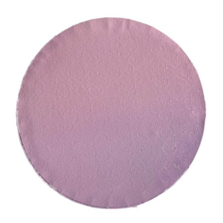 Base tarta rosa 30cm 12mm