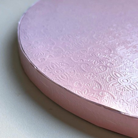 Base tarta rosa 30cm 12mm