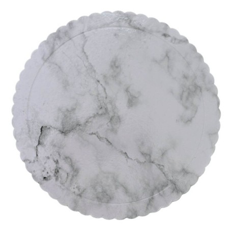 BASE PARA TARTA 20CM 3MM MARMOL REDONDO