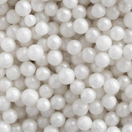 Perlas comestibles blancas 7mm/90gr