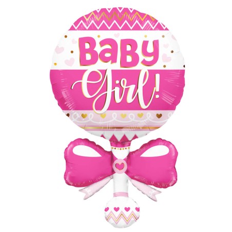 GLOBO BABY GIRL FOIL 