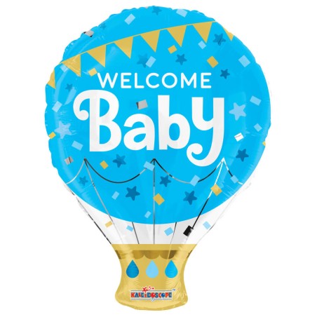 GLOBO BEBE AZUL FOIL 
