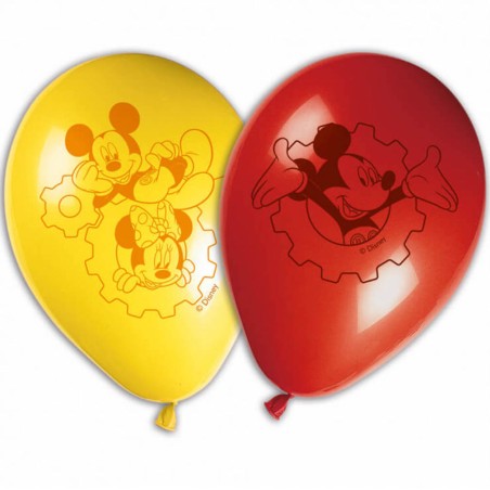 8 GLOBOS MICKEY 