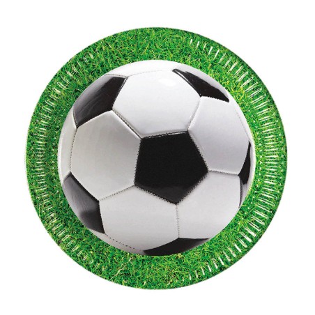 PLATOS FUTBOL - 23CM/8UND