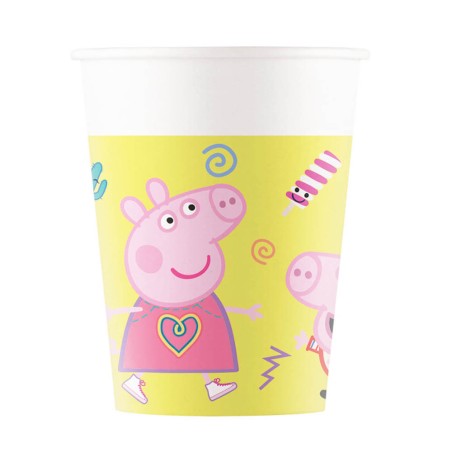 VASOS PEPPA PIG - 8UND