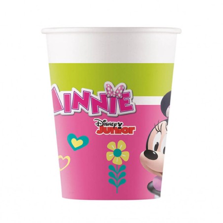 8 VASOS CARTÓN MINNIE MOUSE