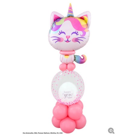 GLOBO GATICORNIO 95CM FOIL 