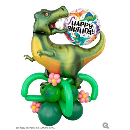 GLOBO TIRANOSAURUS 105CM