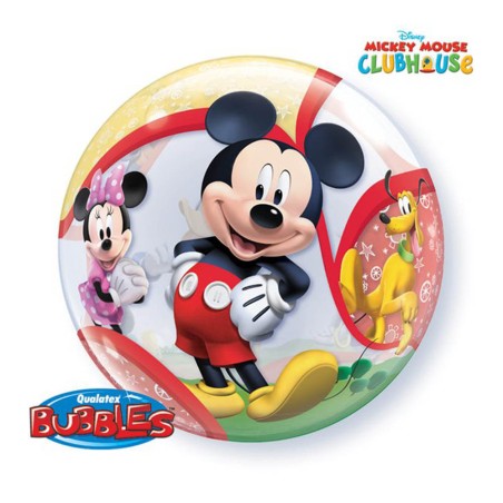 GLOBO BURBUJA MICKEY MOUSE 55CM