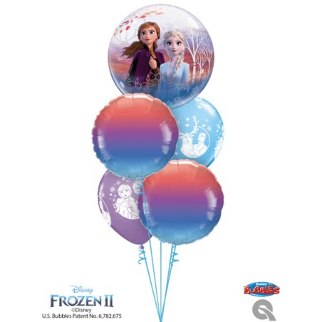 GLOBO BURBUJA FROZEN 55CM