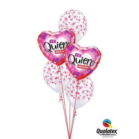 GLOBO CORAZÓN - TE QUIERO 45CM