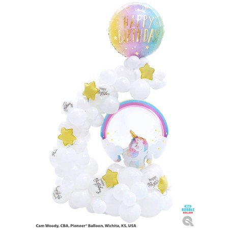 GLOBO ARCOIRIS BURBULA 60CM 