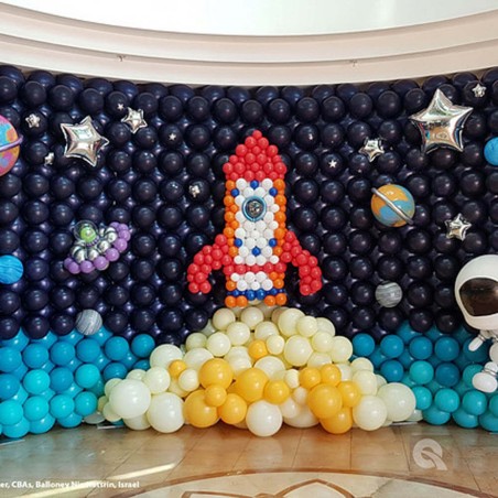 GLOBO ESTRELLA PLATA FOIL 22CM 