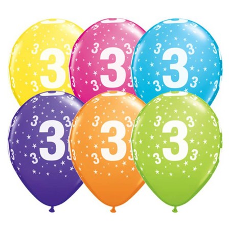 GLOBOS LATEX Nº3 6UND