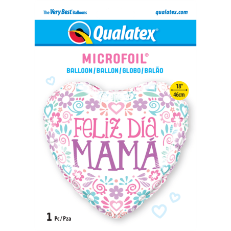 GLOBO FELIZ MAMA 46CM 