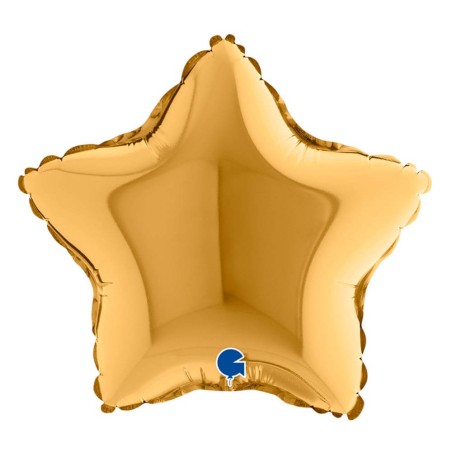 GLOBO FOIL ESTRELLA DORADA 46CM