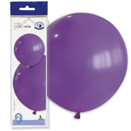 GLOBOS GIGANTES LILA - 65CM 2UND