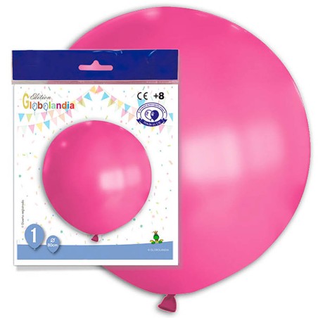 GLOBO GIGANTE FUCSIA - 80CM LATEX