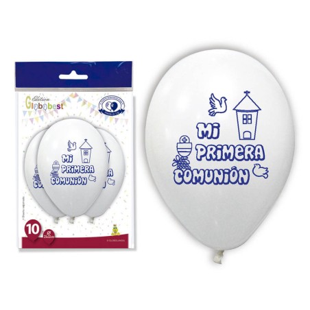 GLOBOS COMUNION LATEX  - 10UND