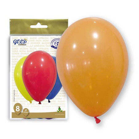 GLOBOS DE LATEX MIX - 29X36CM 8UND