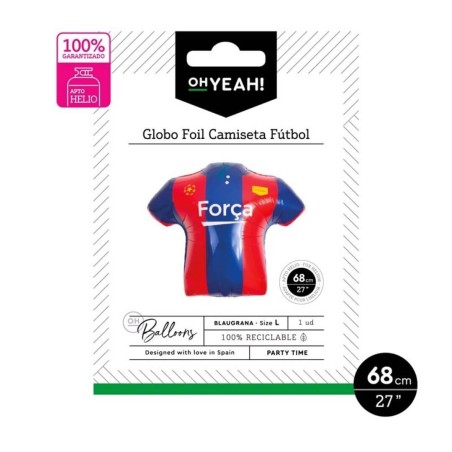 GLOBO CAMISETA BARÇA 68CM 