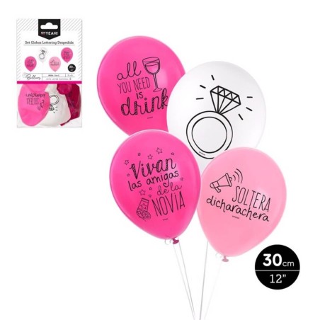 GLOBOS DESPEDIDA DE SOLTERA - 8UND