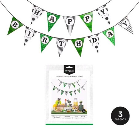 GUIRNALDA BANDERINES HAPPY BIRTHDAY 